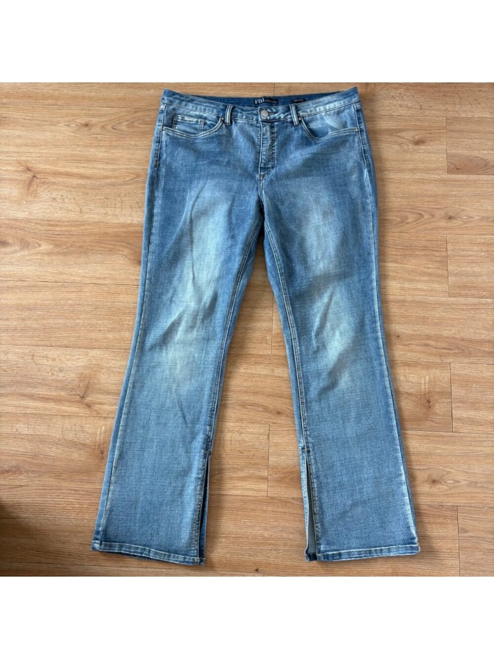 FDJ French Dressing Olivia Straight Leg Denim Jeans Blue Women’s Size 16